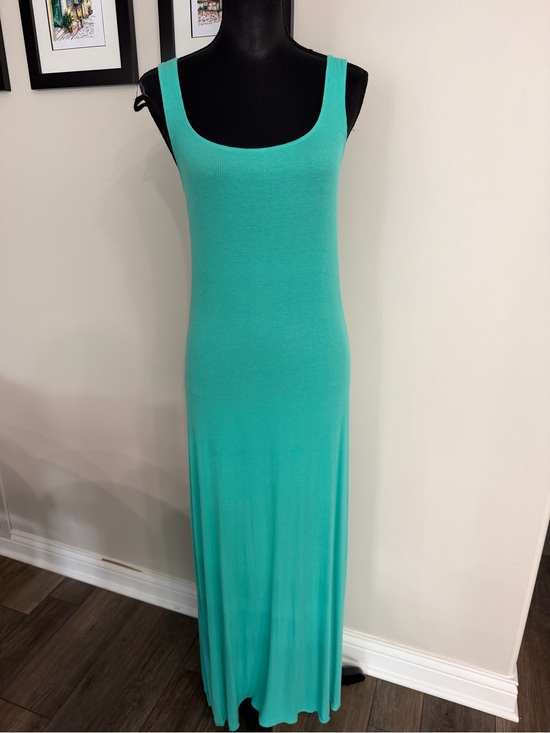 BECCA Dresses & Skirts - NWT Becca Women’s Teal Scoop Neck Sleeveless Maxi Dress M